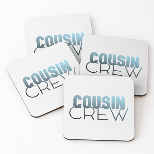 Artikelvorschau, Cousin Crew blau - Cousins machen beste Freunde - Cousin Love - Cousin Squad - Team Cousin - Cousin Typografie in Blau entworfen und verkauft von smooshfaceutd.