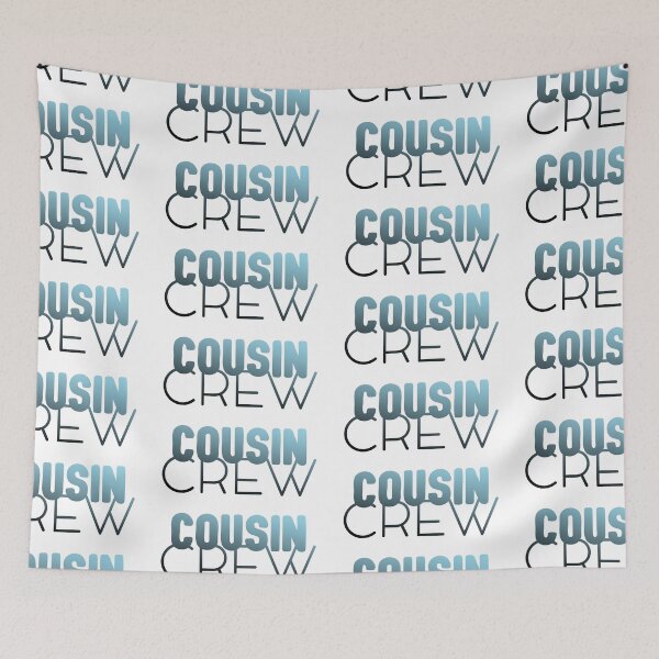 Artikelvorschau, Cousin Crew blau - Cousins machen beste Freunde - Cousin Love - Cousin Squad - Team Cousin - Cousin Typografie in Blau entworfen und verkauft von smooshfaceutd.