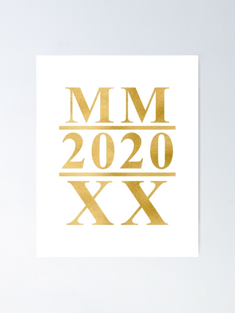 Roman Numerals 2020