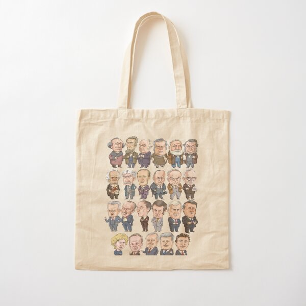 Prime Ministers of Canada Cotton Tote Bag