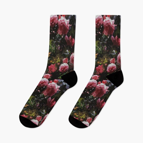Item preview, Dark Floral Rose Garden designed and sold by Cheryl Welch.