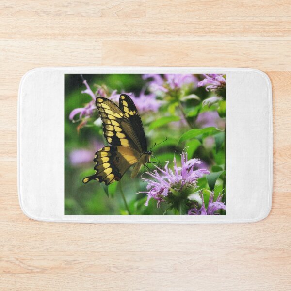 Item preview, Tiger Swallowtail & Bee balm designed and sold by debfaraday.