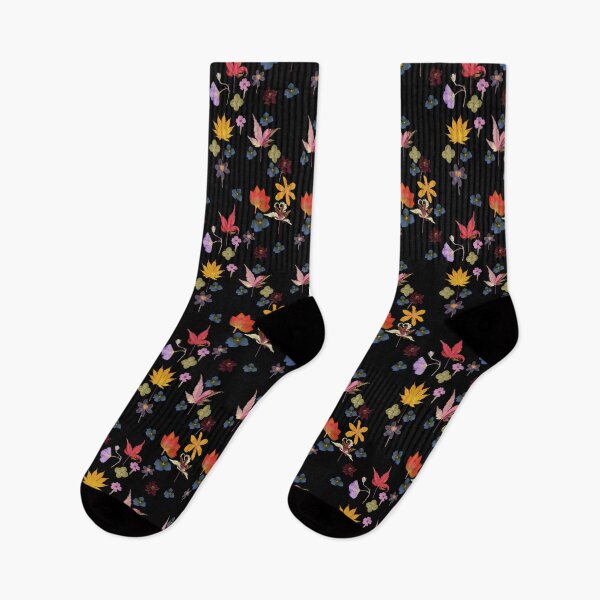 Item preview, Dark Floral Leaf Garden designed and sold by Cheryl Welch.
