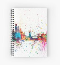 New York Skyline Spiral Notebook