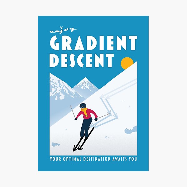 Item preview, Enjoy gradient descent designed and sold by visualizards.
