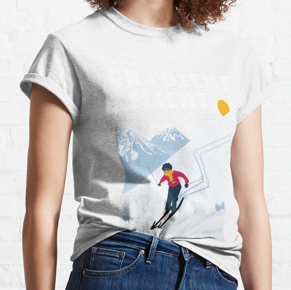 Profitez d'une descente en pente T-shirt classique