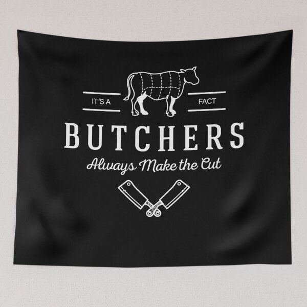 Item preview, Butcher's Alway make the cut! Funny Butcher T-shirt designed and sold by lucidfrog.