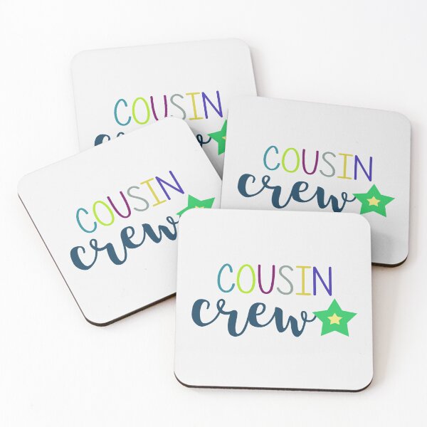 Artikelvorschau, Cousins! Cousins machen beste Freunde - Cousin Crew Liebe - Cousin Squad - Team Cousin - Cousin Typografie mit Stern entworfen und verkauft von smooshfaceutd.