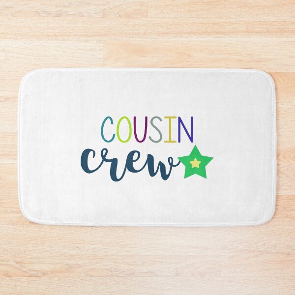 Artikelvorschau, Cousins! Cousins machen beste Freunde - Cousin Crew Liebe - Cousin Squad - Team Cousin - Cousin Typografie mit Stern entworfen und verkauft von smooshfaceutd.