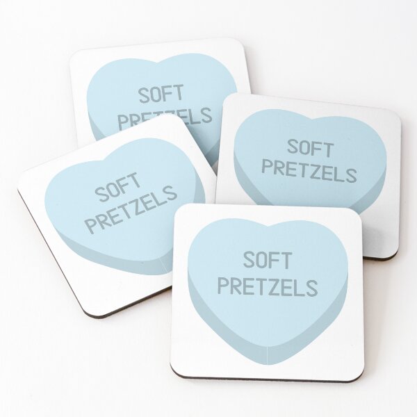 Item preview, Soft Pretzels Candy Heart designed and sold by katrock2020.