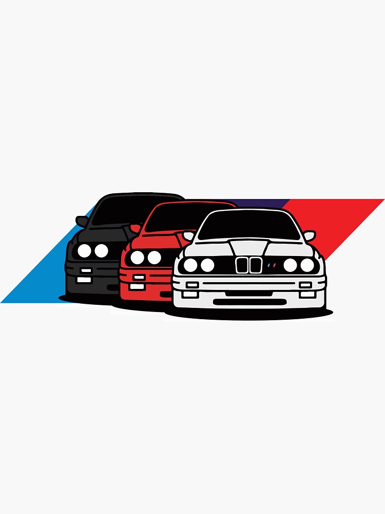 "Car Lover 5 E30" Sticker for Sale by Gasan Redbubble