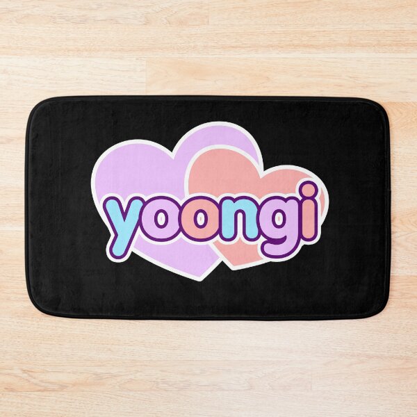 Item preview, Min Yoongi Suga BTS KPOP ARMY Pastel Hearts designed and sold by M3G4MERCH.