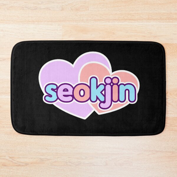 Item preview, Kim Seokjin Jin BTS KPOP ARMY Pastel Hearts designed and sold by M3G4MERCH.