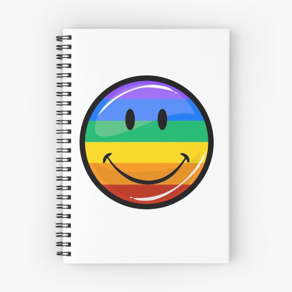 Item preview, Happy Face Rainbow Gay designed and sold by madcocreative.