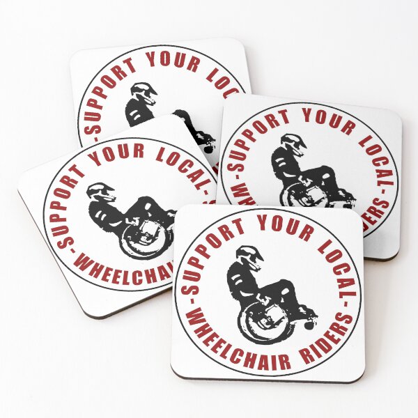 Item preview, Copy of Support your local wheelchair riders. Wheelchair extreme sports designed and sold by InclusiveThings.