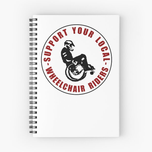 Item preview, Copy of Support your local wheelchair riders. Wheelchair extreme sports designed and sold by InclusiveThings.