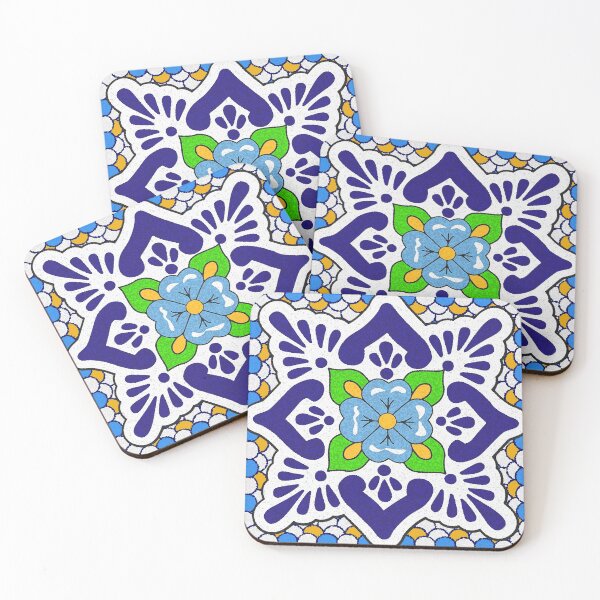 Item preview, Mosaico de Talavera Azul / Verde designed and sold by madcocreative.