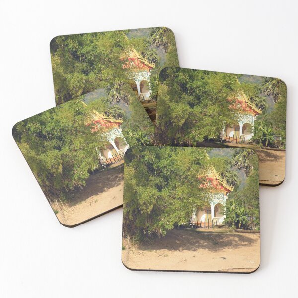 Item preview, Buddhist Temple on the Mekong River Bank, Laos designed and sold by worldways.