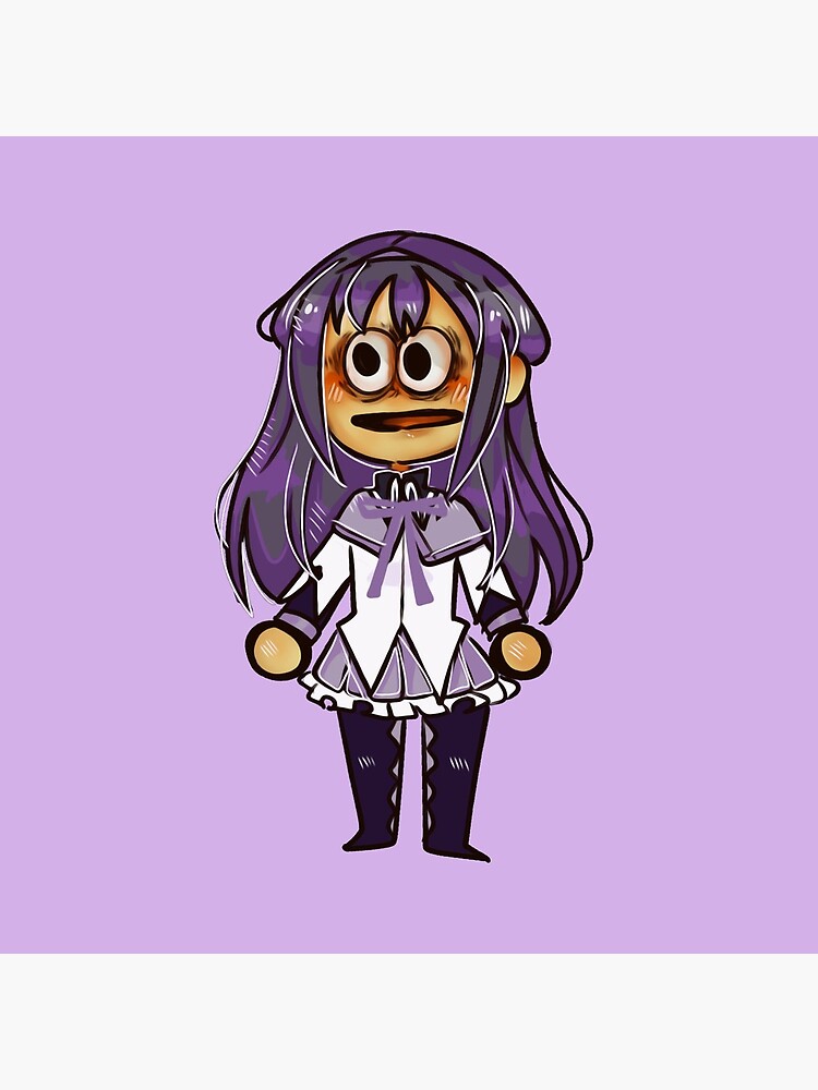 Cursed emoji Homura Akemi\
