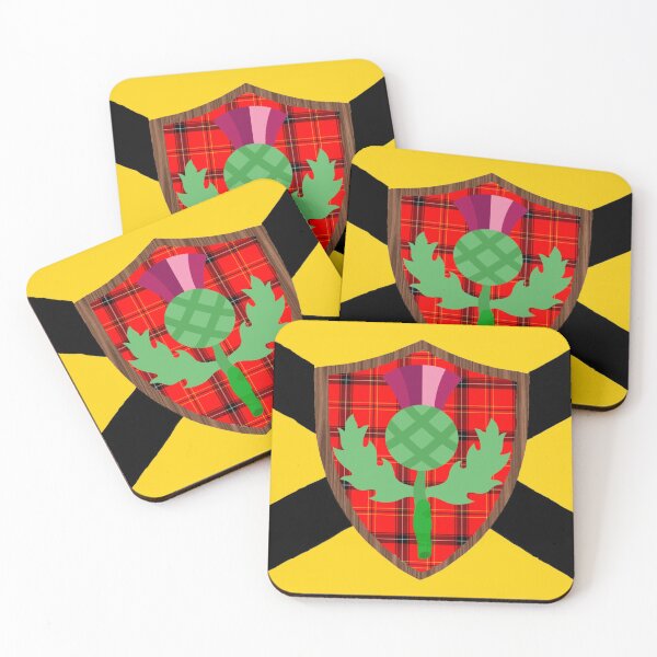 Item preview, AnCap Scottish Thistle Flag designed and sold by JonathanR1994.