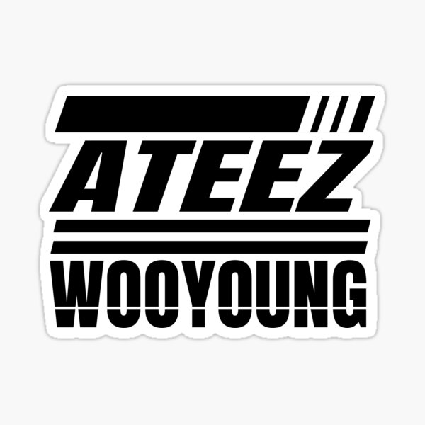 Ateez round stickers decorative stickers gift for fans