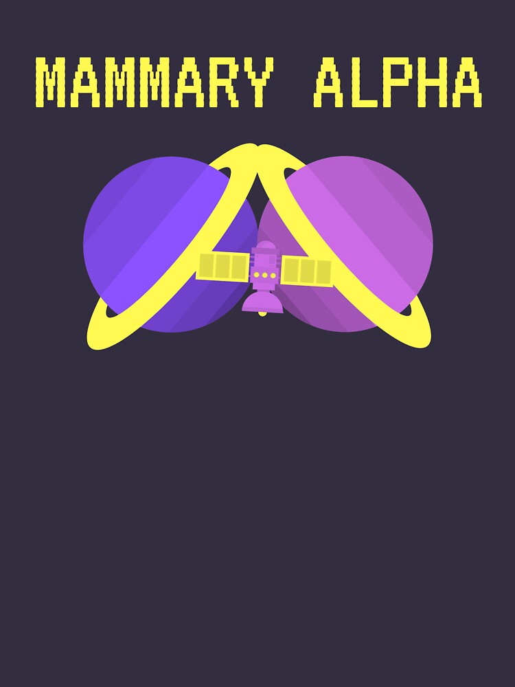 Mammary Alpha logo shirt season 2 colors by mammaryalpha