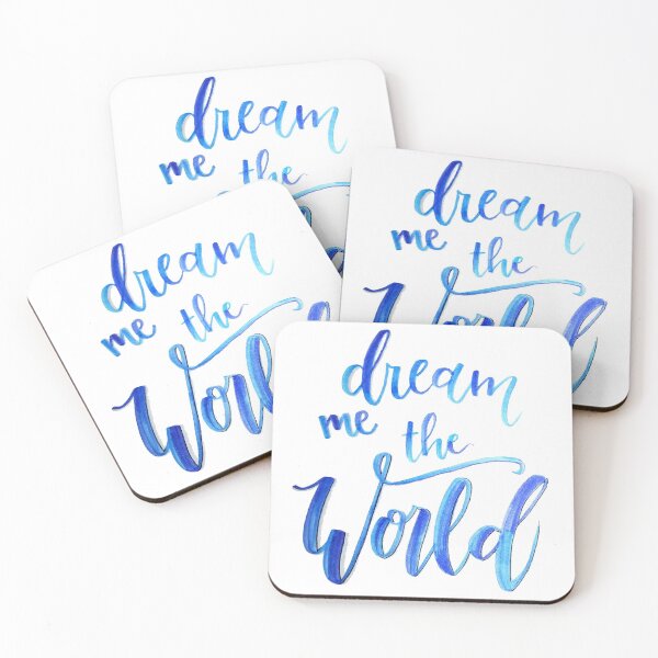 Item preview, Dream me the world, Raven Boys Quote designed and sold by Clistro.