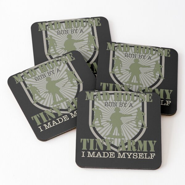 Item preview, I Live In A House Run By A Tiny Army I Made Myself designed and sold by tamigrace0113.