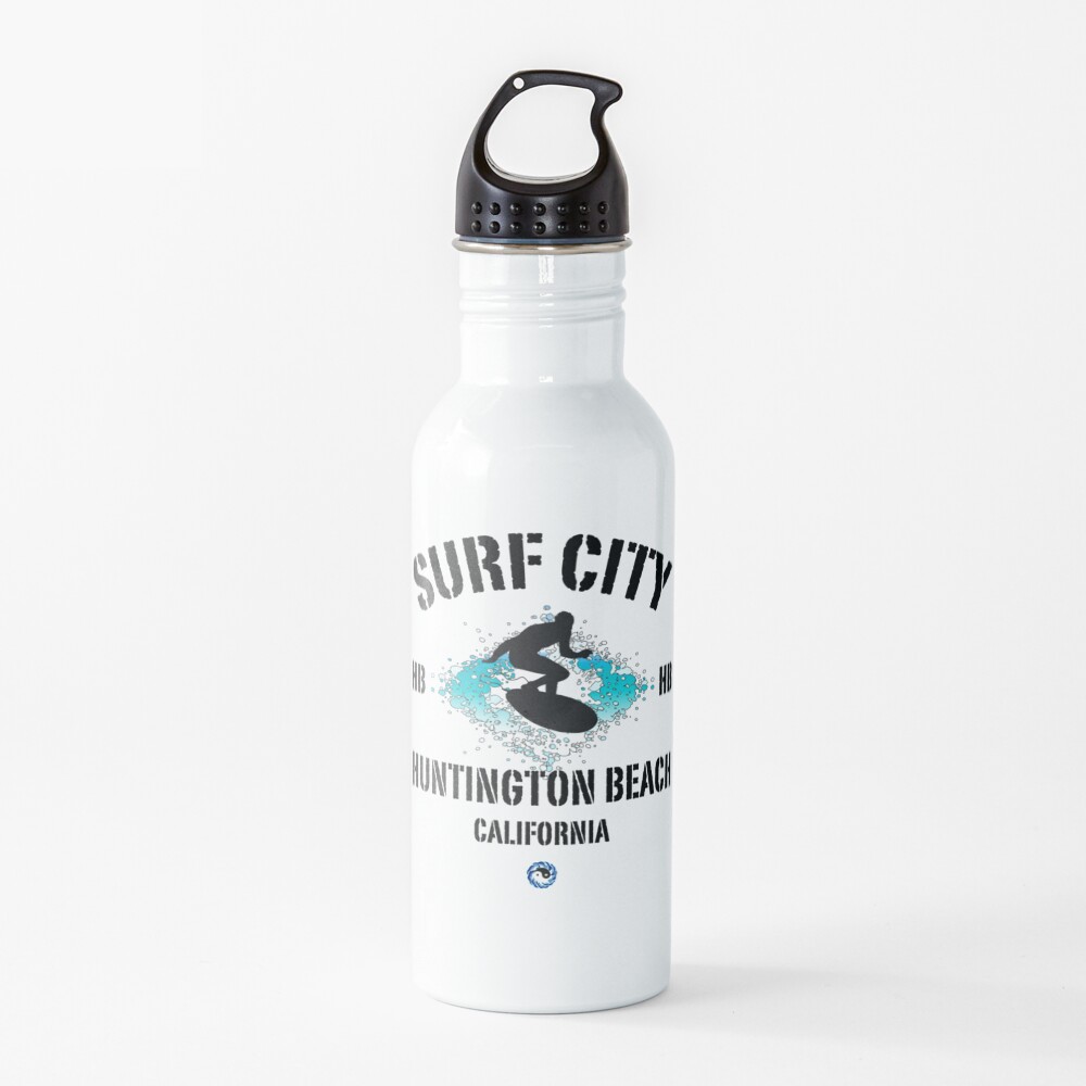 Surf City - Huntington Beach Water Bottle