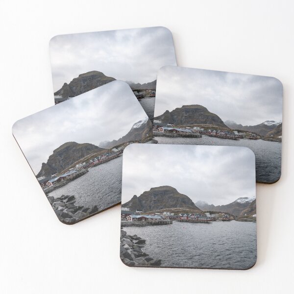 Item preview, Norwegian fishing village, A, Lofoten designed and sold by iulianvelea.
