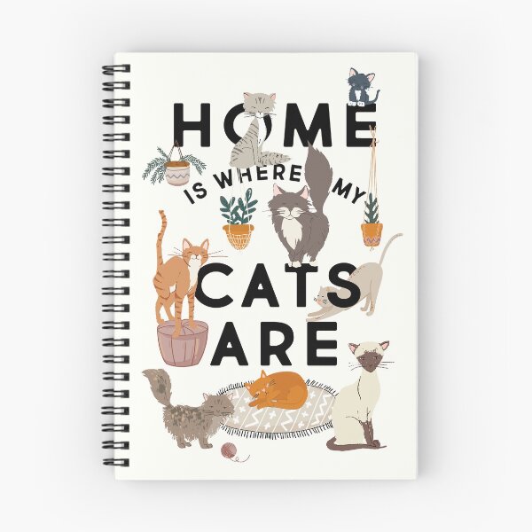 Item preview, Home Is Where My Cats Are designed and sold by TheLoveShop.