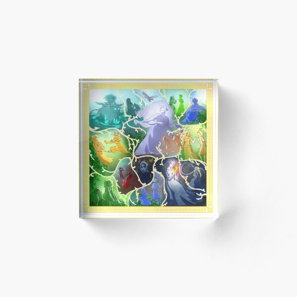 Arachne's Tapestry Acrylic Block