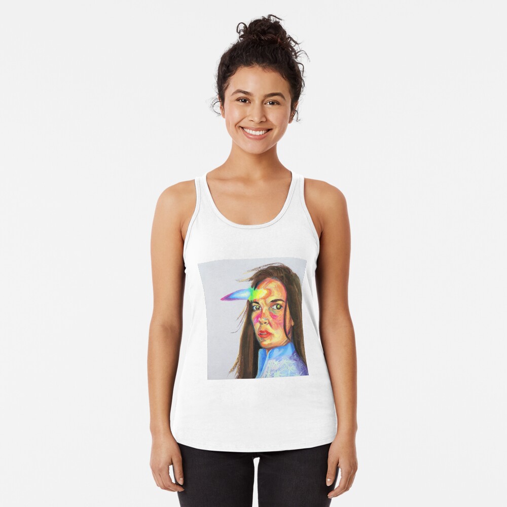 Item preview, Racerback Tank Top designed and sold by BlueStarseed.