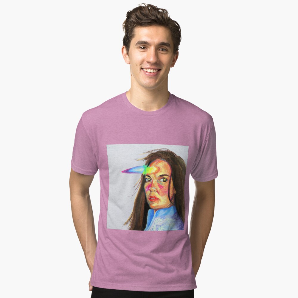 Item preview, Tri-blend T-Shirt designed and sold by BlueStarseed.