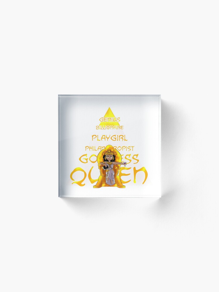 Alternate view of Cleopatra Acrylic Block