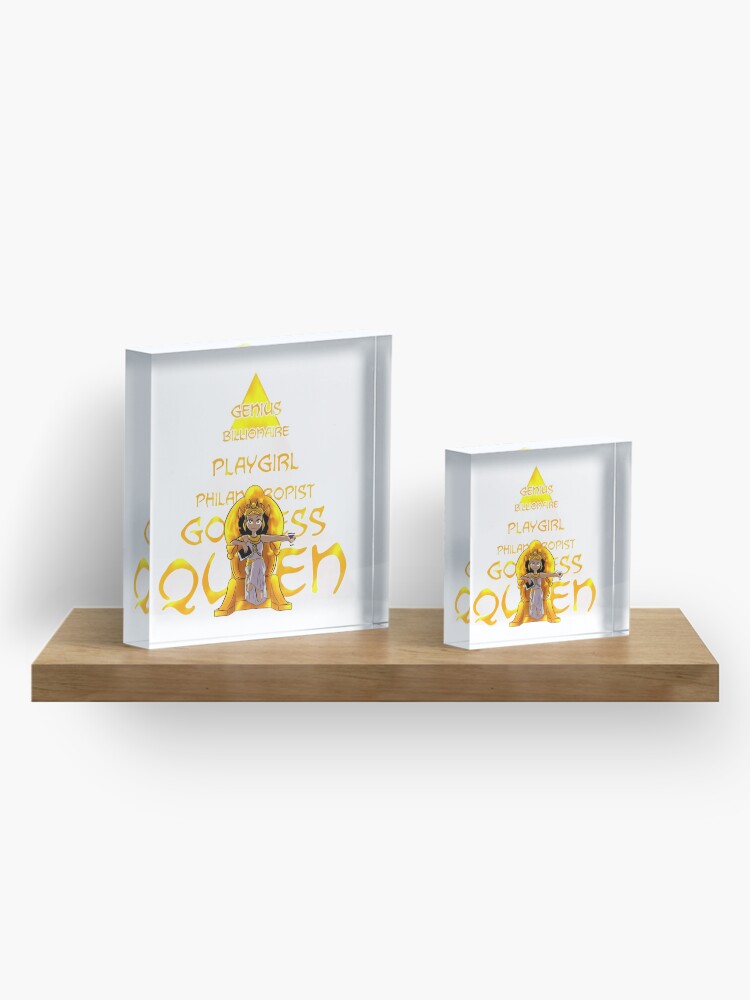 Alternate view of Cleopatra Acrylic Block