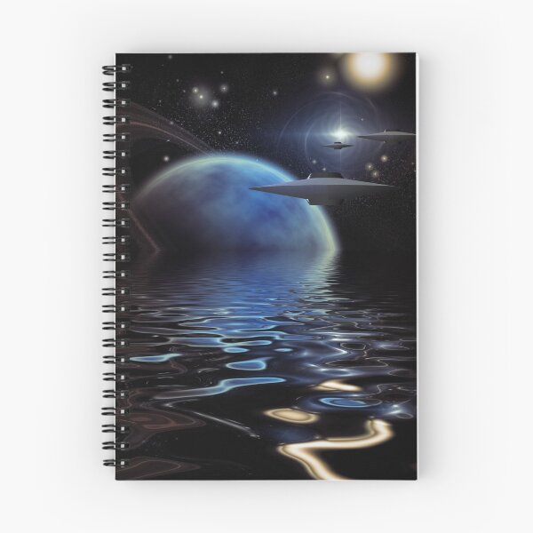 Item preview, Spacecrafts over Alien Sea designed and sold by rolffimages.