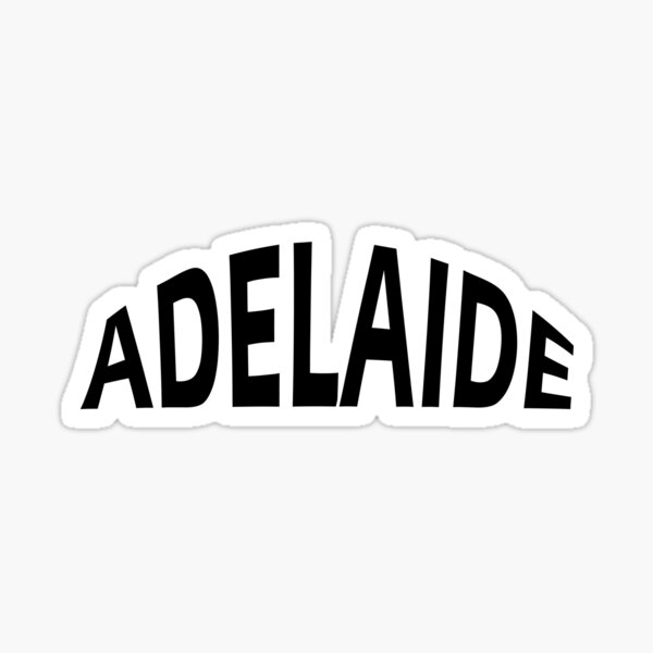 Item preview, Adelaide city Australia in black and white designed and sold by AllShirts21.