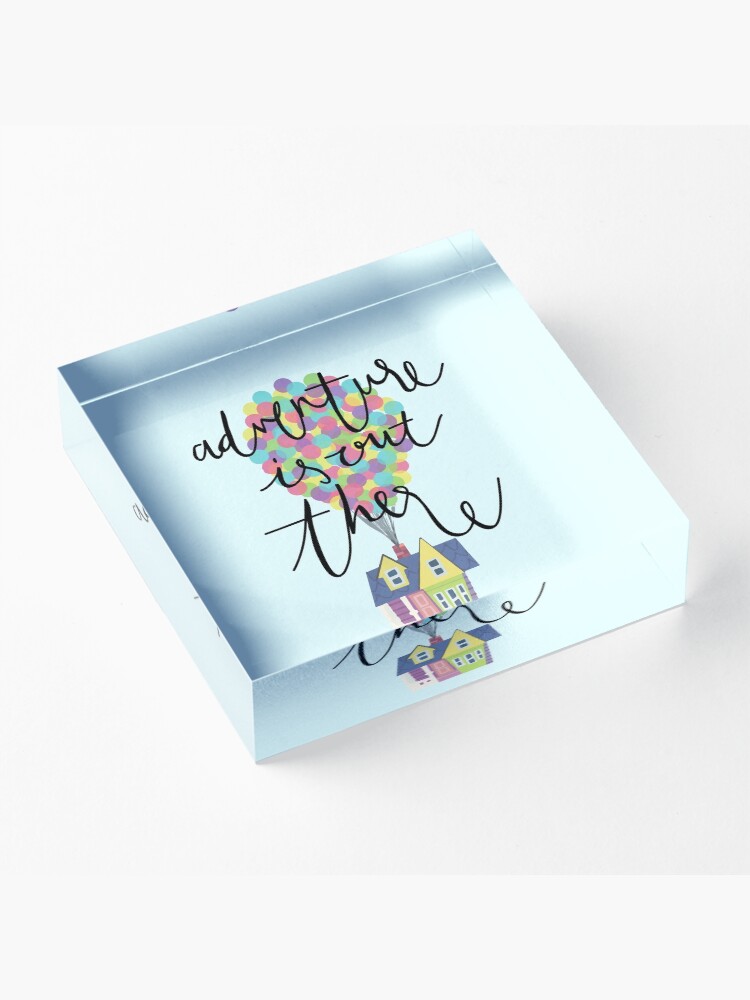 Alternate view of Adventure is out there Acrylic Block