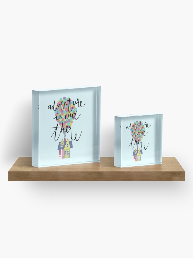 Alternate view of Adventure is out there Acrylic Block