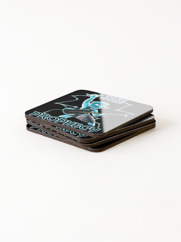 Thumbnail 4 of 5, Coasters (Set of 4), Zeus Rocks Out designed and sold by OSPYouTube.