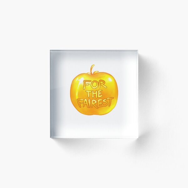 Apple of Discord Acrylic Block
