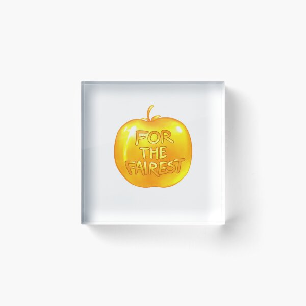 Apple of Discord Acrylic Block