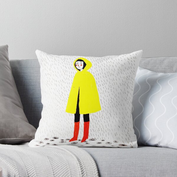 Item preview, Girl in Yellow Raincoat designed and sold by fayeemily.