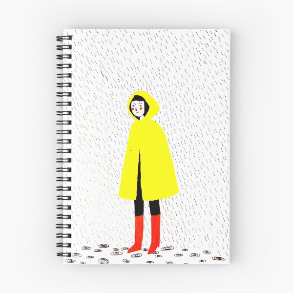 Item preview, Girl in Yellow Raincoat designed and sold by fayeemily.