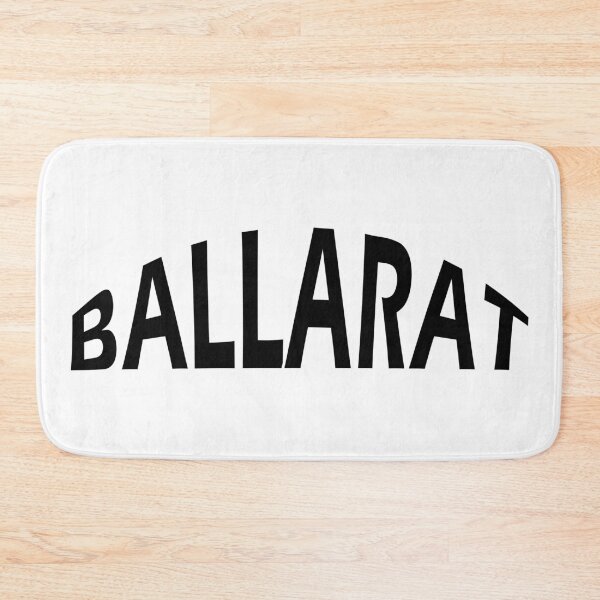 Item preview, Ballarat city Australia in black and white designed and sold by AllShirts21.