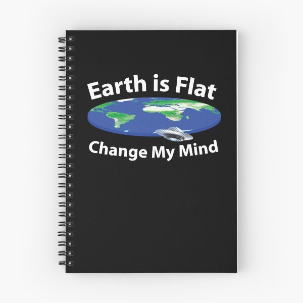 Item preview, earth is flat change my mind designed and sold by Ell iot.