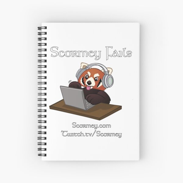 Scormey Fails! Spiral Notebook
