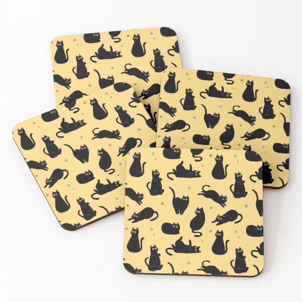 Item preview, black cat pattern designed and sold by deboracabral.