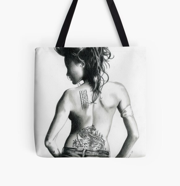 Angelina Jolie - Wanted All Over Print Tote Bag